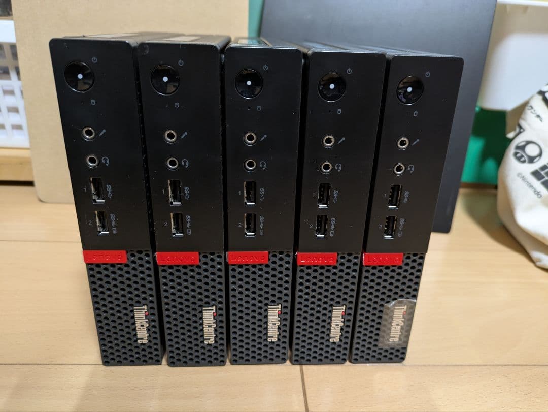 LenovoThinkCentre M710q i3-7100T 8GB 5台