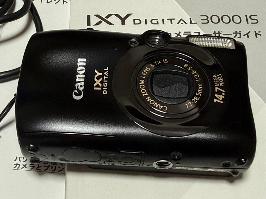 【美品・付属品完備】Canon IXY DIGITAL 3000 IS ブラック