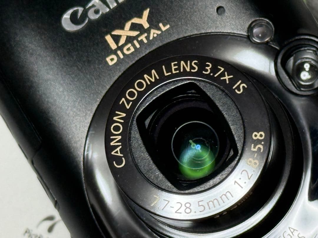 【美品・付属品完備】Canon IXY DIGITAL 3000 IS ブラック