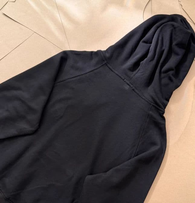 AMI PARIS ロゴ パーカー ブラック M