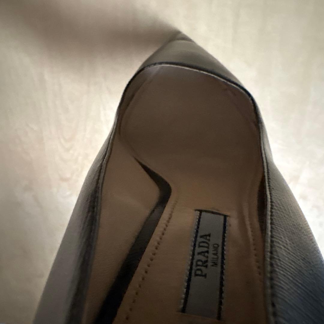 PRADA プラダ 黒 39パンプス