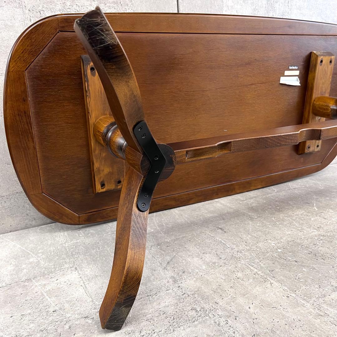 希少 カリモク家具 コロニアル TC4010JK センターテーブル 国産家具