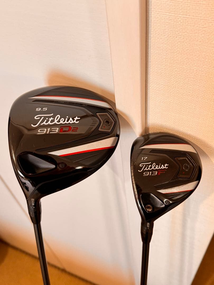 レフティ　タイトリスト　DR FW 913D2 913F 9.5° 17°
