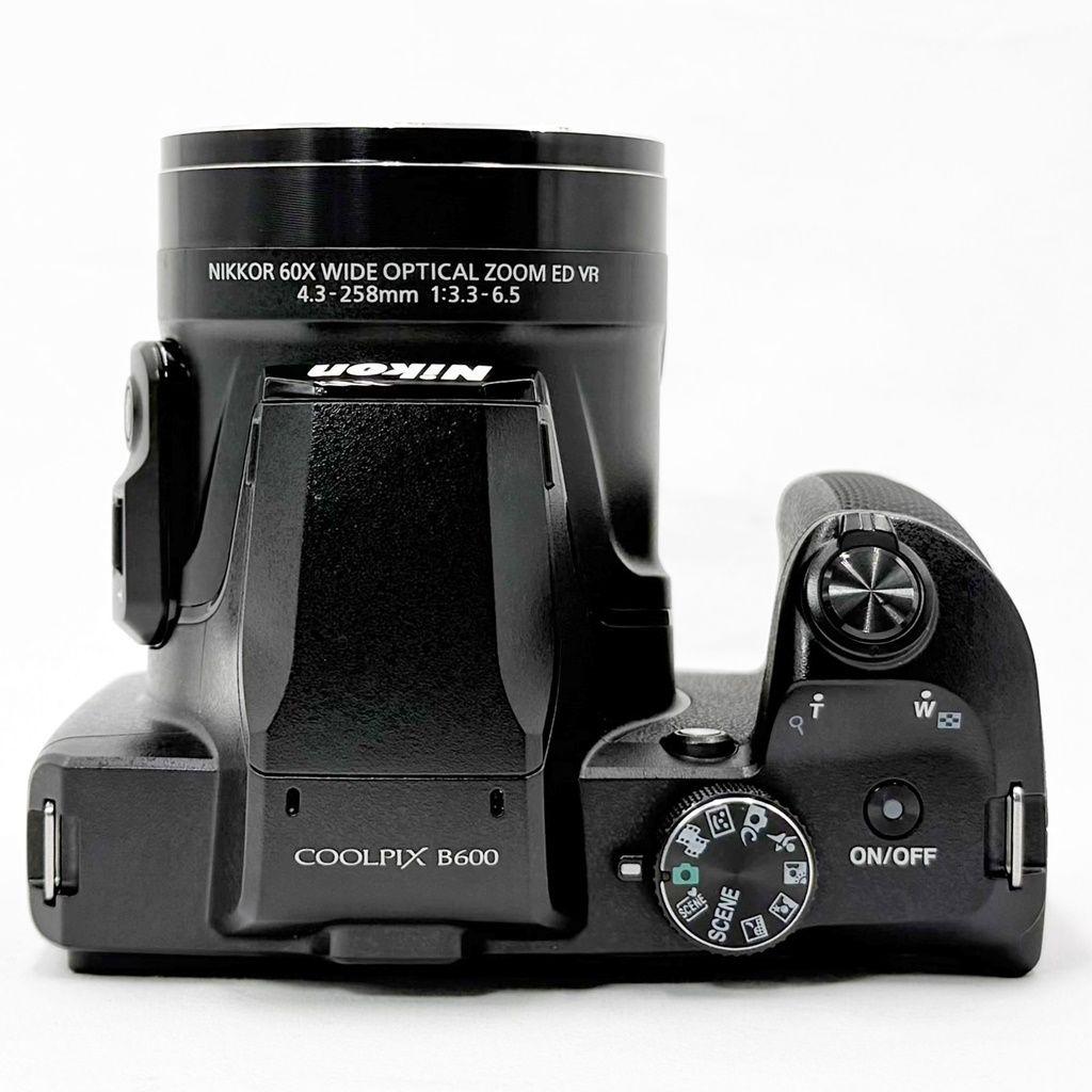 【美品】ニコン COOLPIX B600 ブラック コンデジ カメラ 中古