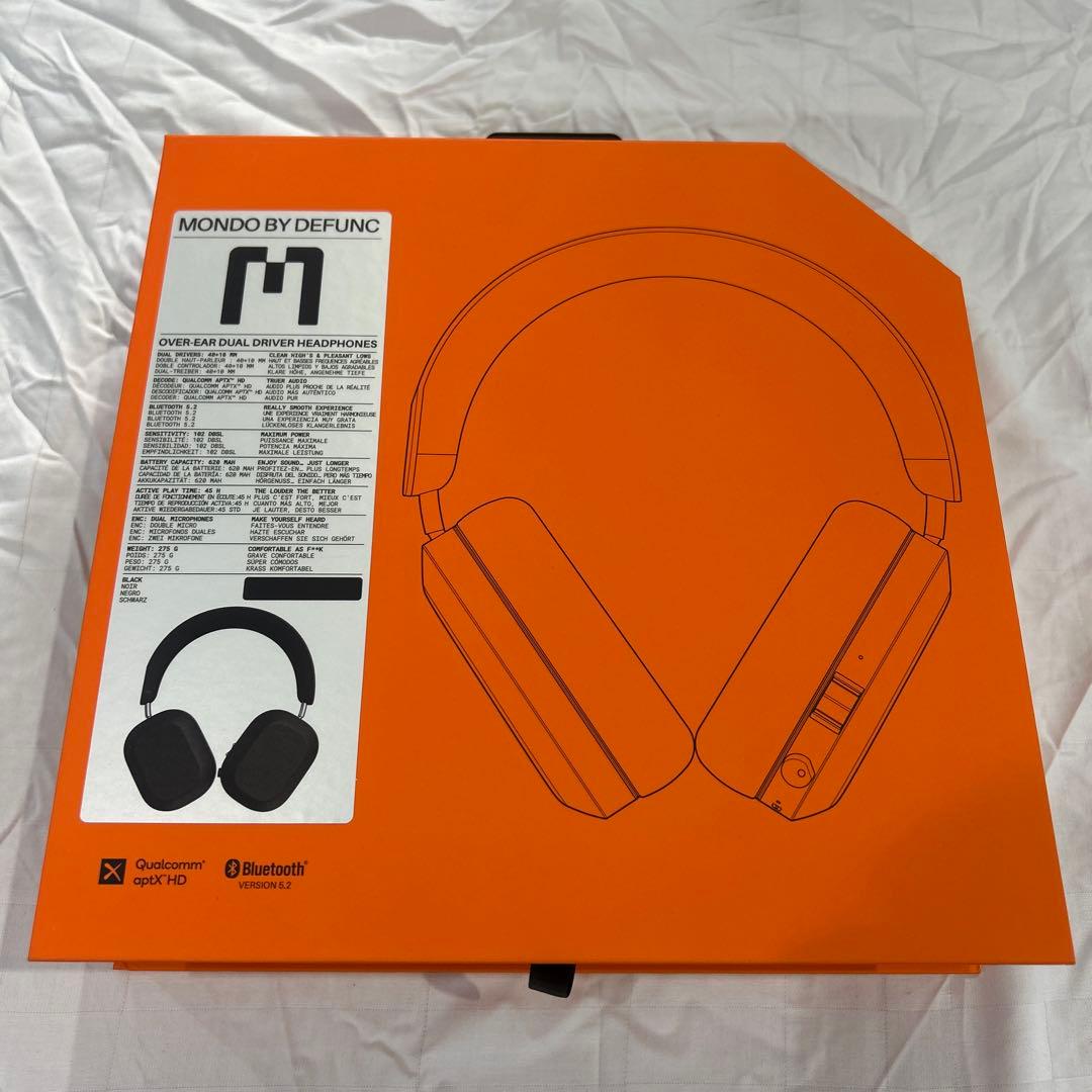 マールボロ　CP当選品　MONDO BY DEFUNC ヘッドホン ブラック