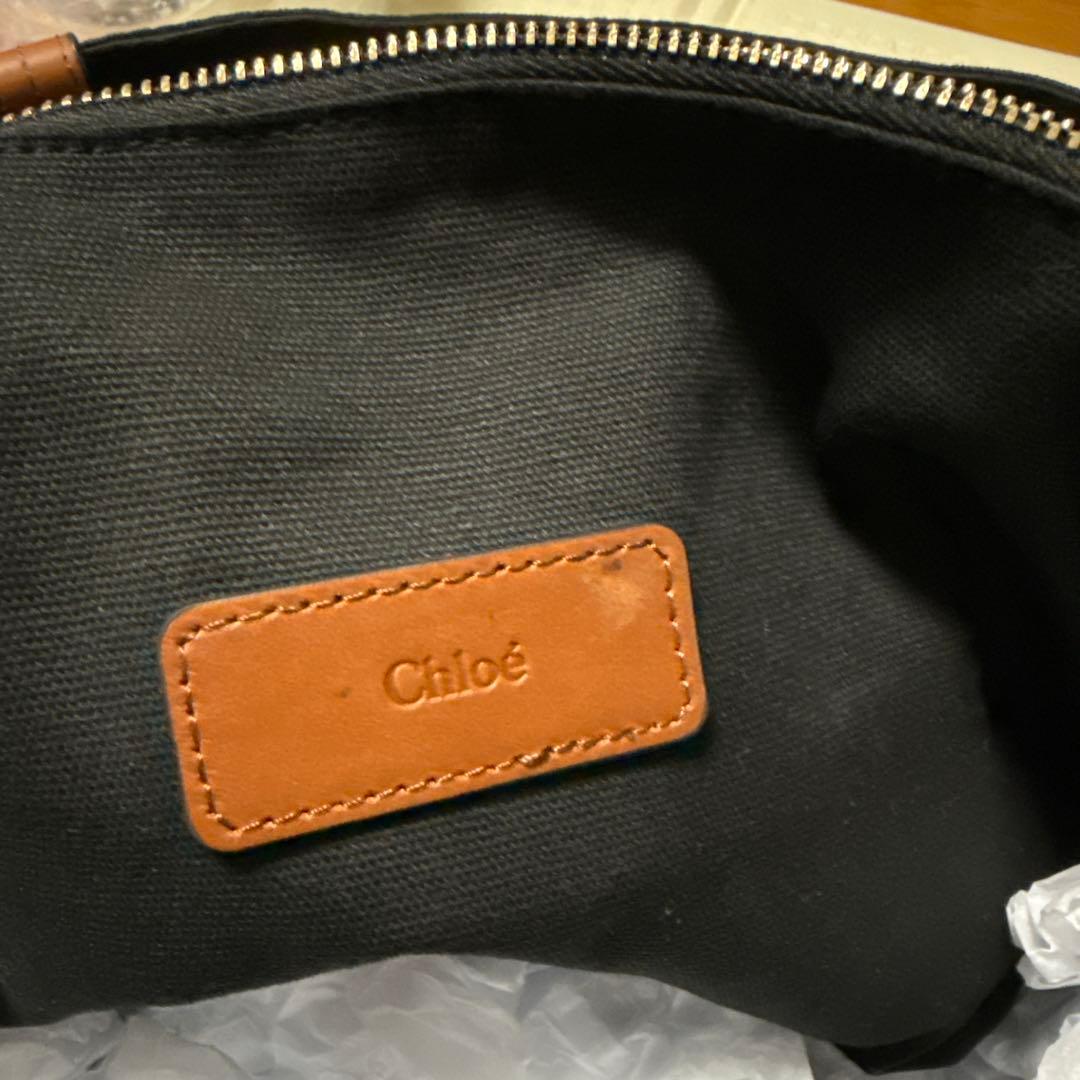 Chloé キャンバス マザーズバッグ 黒 売り切り