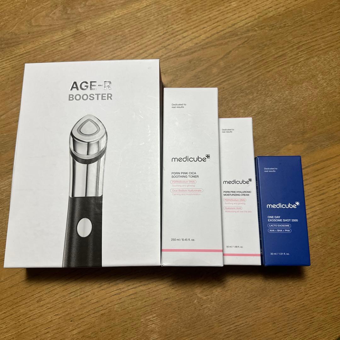 medicube AGE-R BOOSTER-H PDRN トナークリームセット