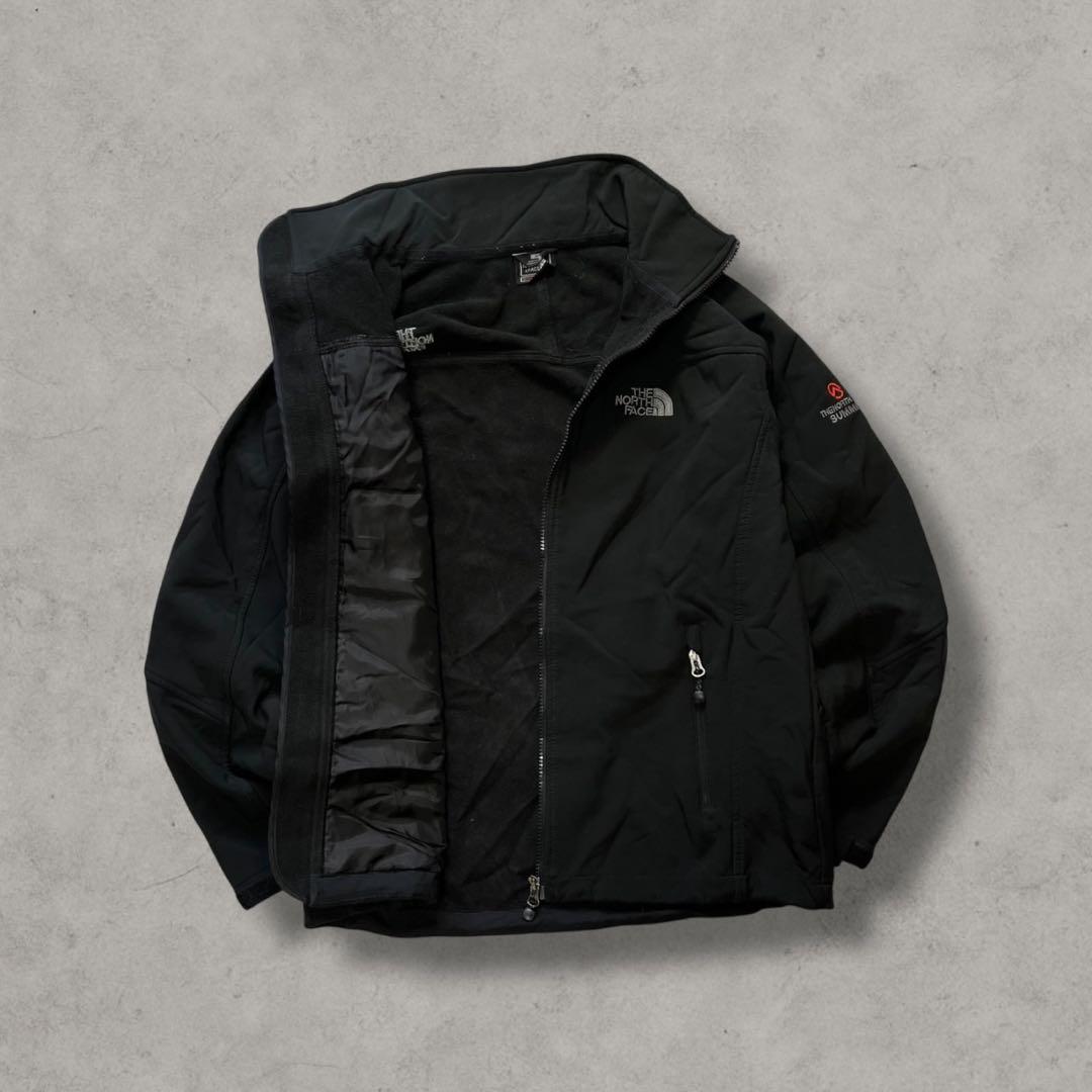 【エビフライ様】ザノースフェイスsummit サミットシリーズ ソフトシェル 黒