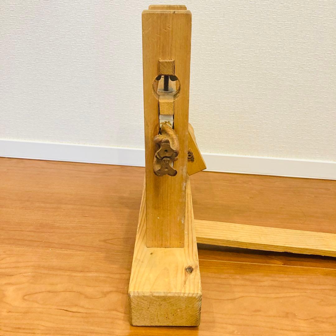 綿繰機 アンティーク　手仕事