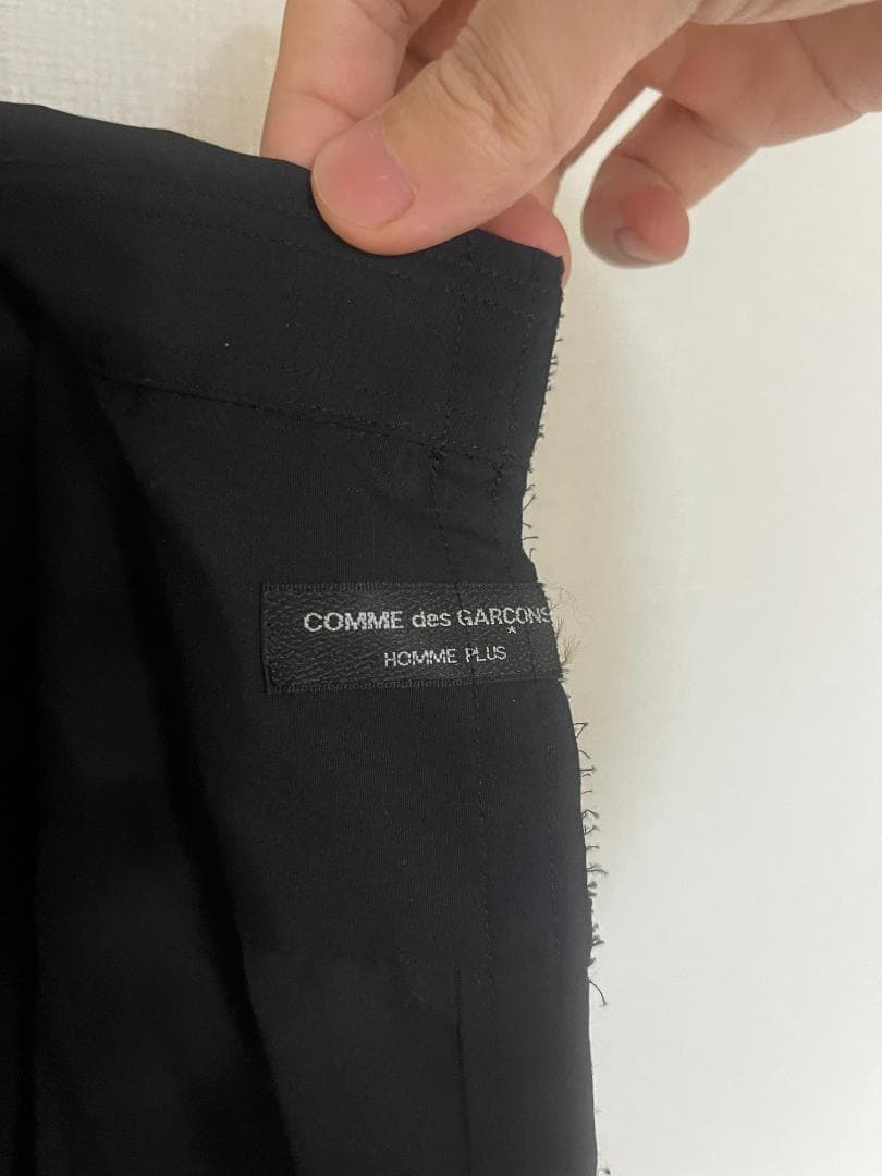 【美品】25aw コムデギャルソン　オムプリュス巻付シャツ