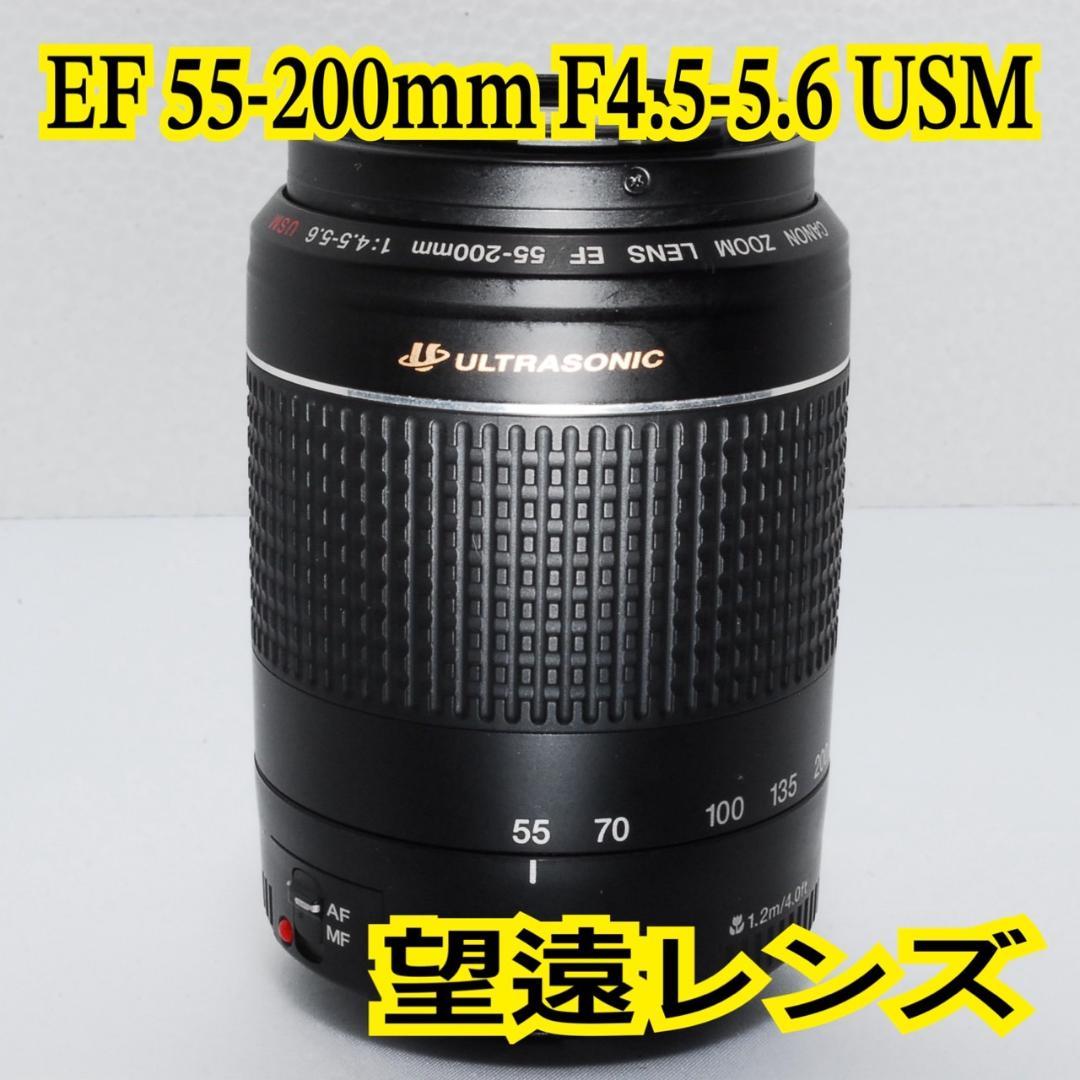 ❤️大特価❤️望遠レンズ EF 55-200mm F4.5-5.6 USM