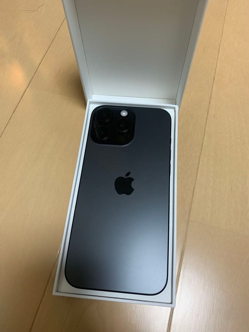iPhone 16pro max スペースブラック 100%