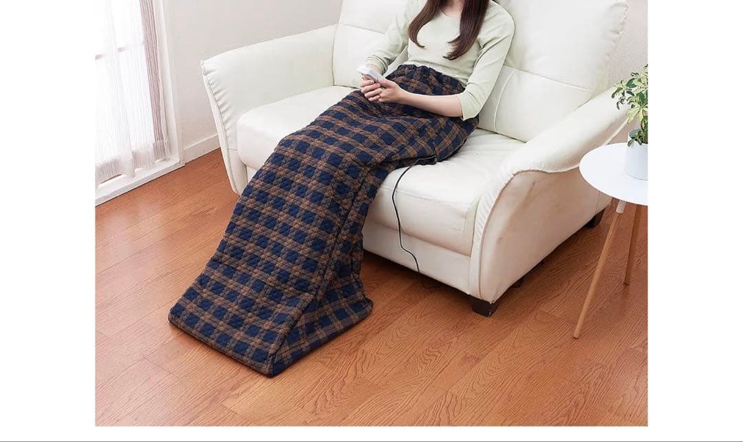 ゼンケン 電気足温器 ZR-50FT 電磁波99%カット　脚入れヒーター