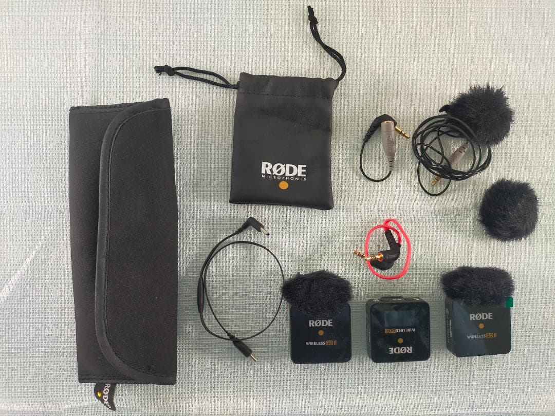 【極美品！】RODE Wireless GO II ＋純正ラベリア・純正変換付☆