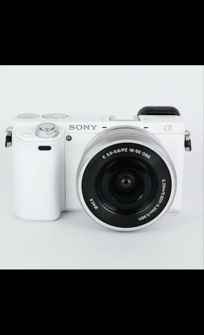 SONY α6000美品 ミラーレスカメラ - WHITE