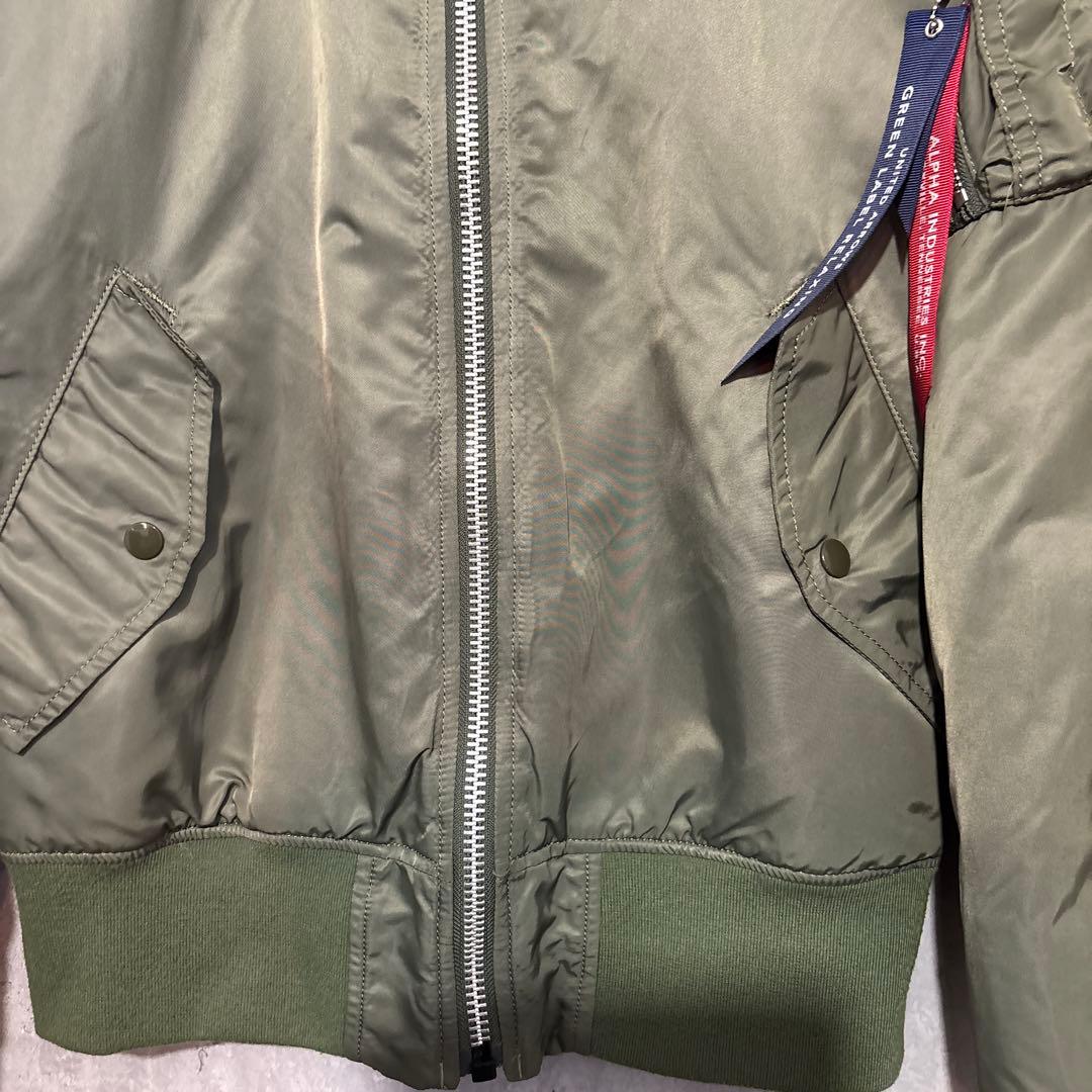 UNITED ARROWS コラボ　アルファインダストリーズ　MA-1