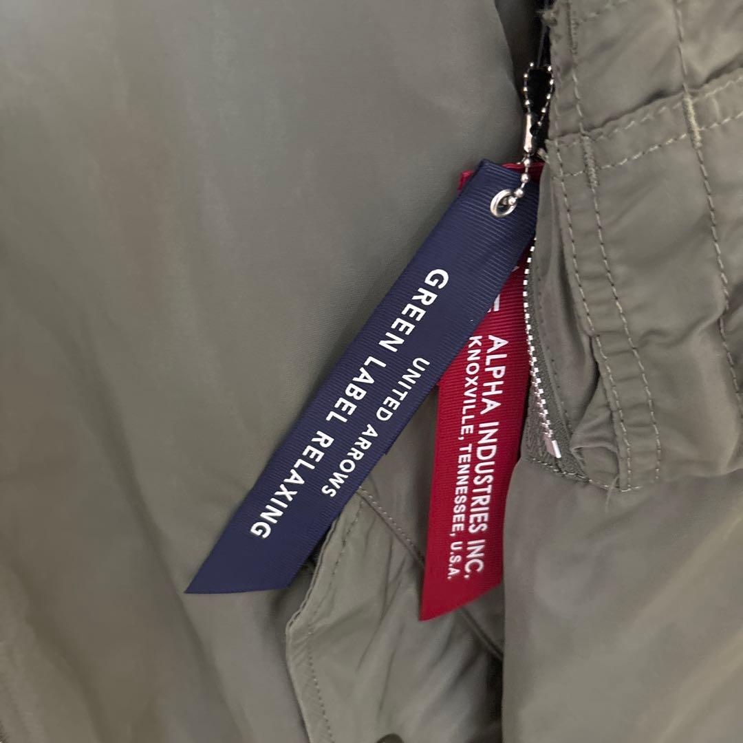 UNITED ARROWS コラボ　アルファインダストリーズ　MA-1