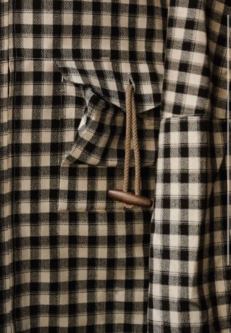 Y*o様 ANCELLM / C/R CHECK SHORT ZIPUP SHI