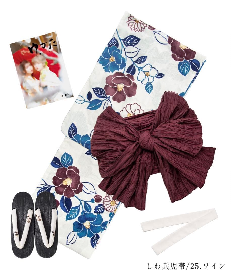 【りゅぬ】Dita 古典大正ロマン 浴衣3点セット