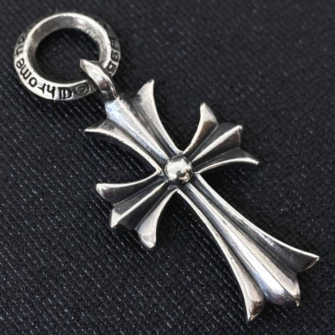 CHROME HEARTS シルバー 925 タイニー CH クロス チャーム