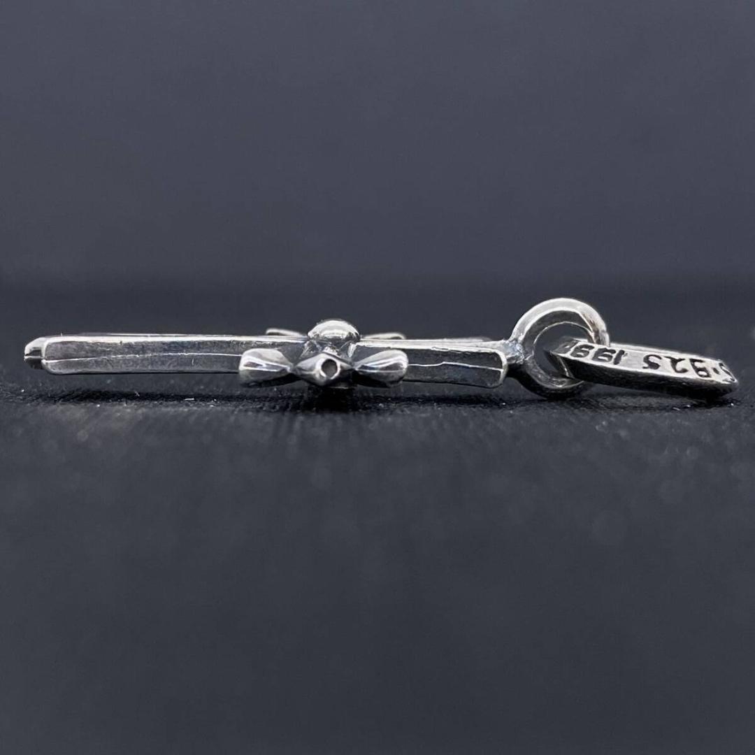 CHROME HEARTS シルバー 925 タイニー CH クロス チャーム