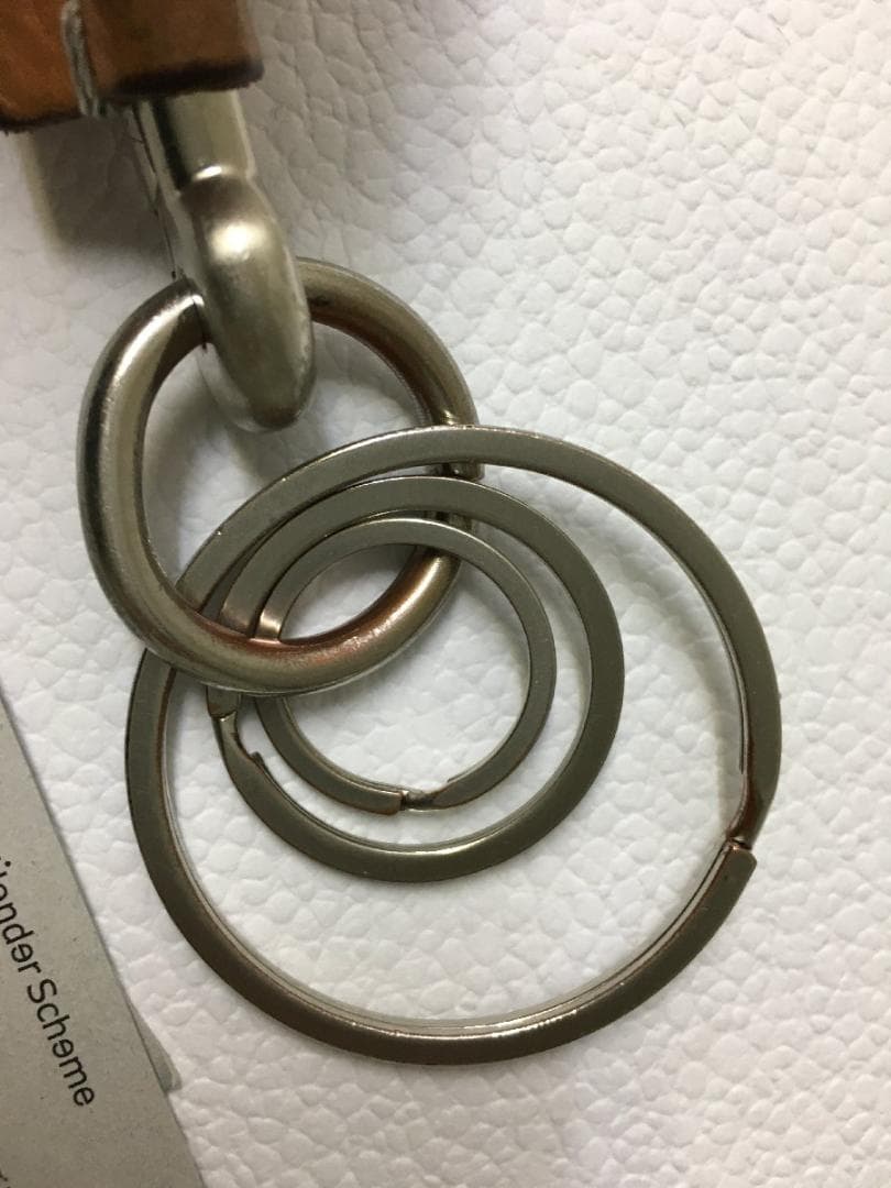 エンダースキーマ 人気 カラビナ キーリング キーホルダー タグあり