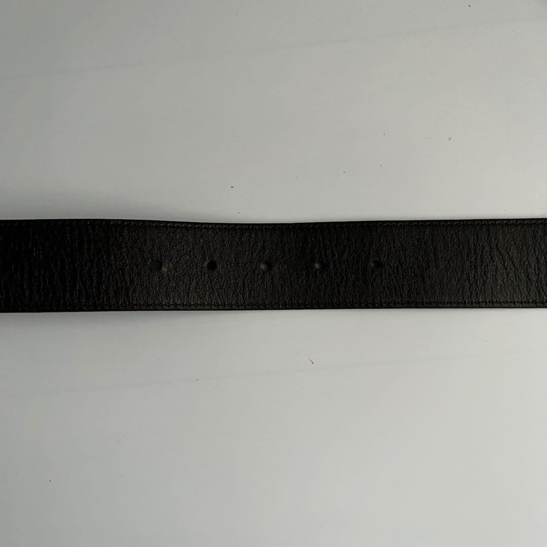 極美品✨　GUCCI グッチ ベルト　マーモント　GG ブラウン　メンズ