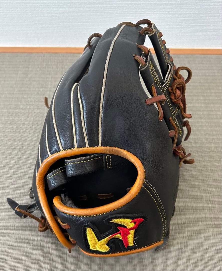 ワールドペガサス 硬式野球グローブ 黒 トレーニンググローブ