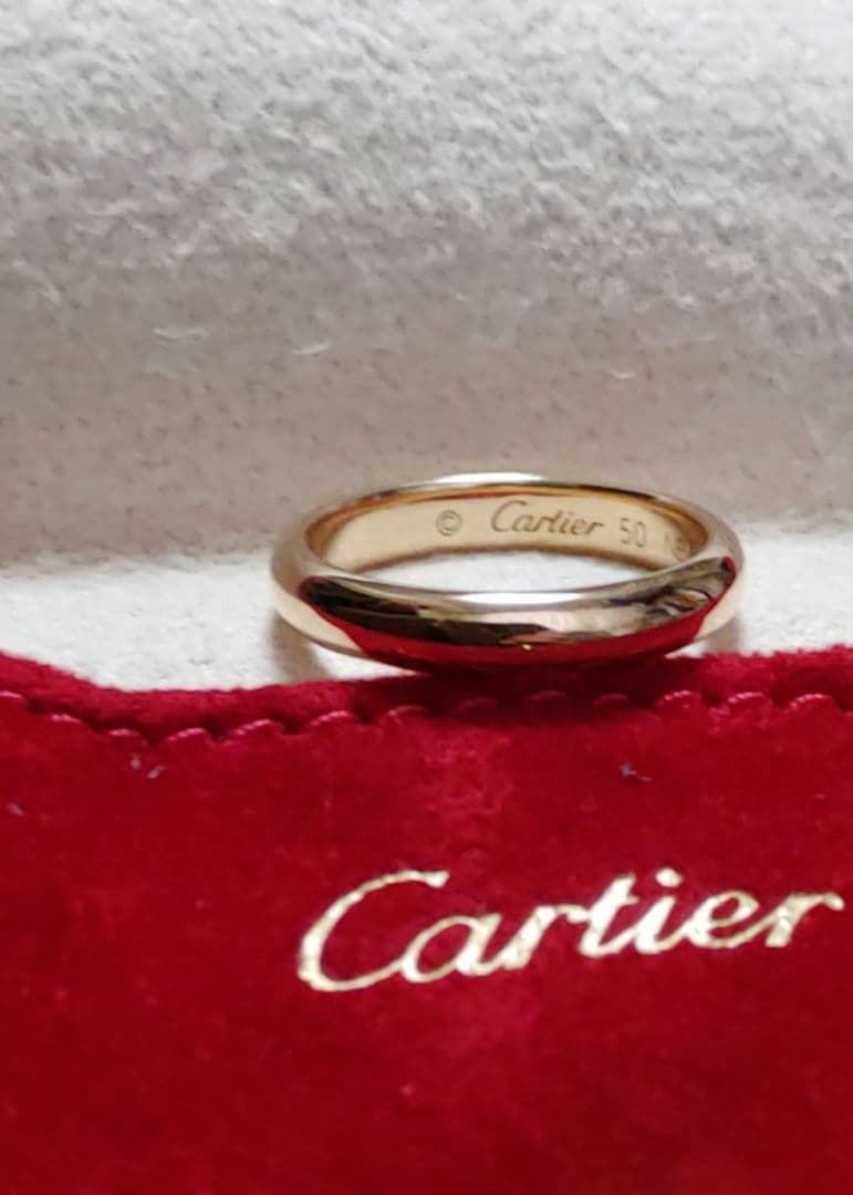 Cartier　カルティエ　1895　イエローゴールド　リング　サイズ50