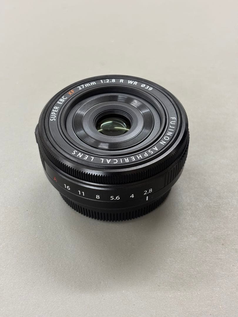 ほぼ新品　XF 27mm f2.8 R WR