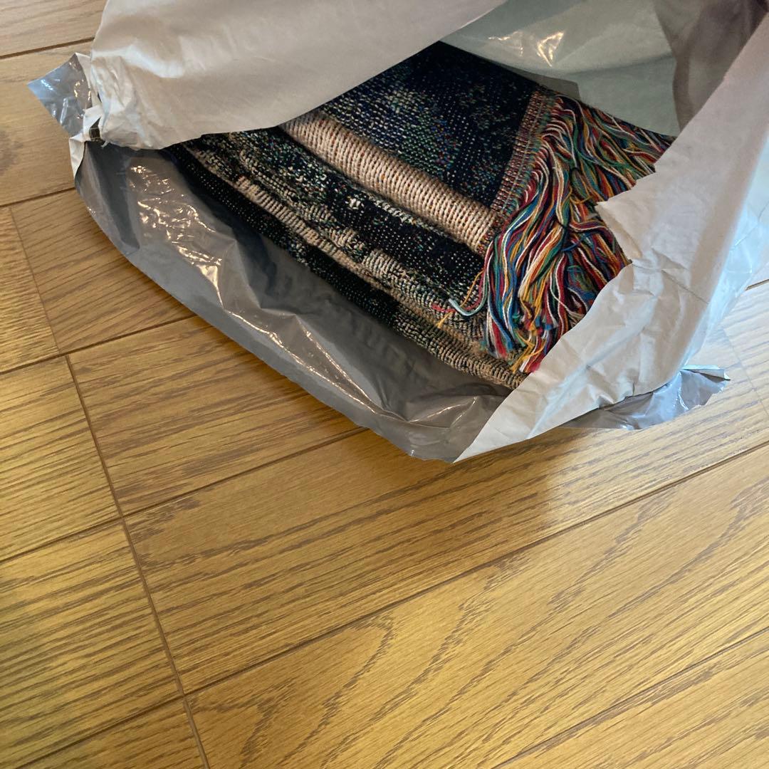 専用　ブランケットMarble Woven Throw Blanket