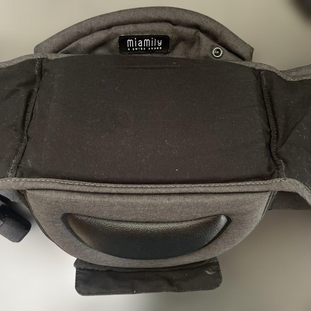 miamily HIPSTER PLUS グレー抱っこ紐