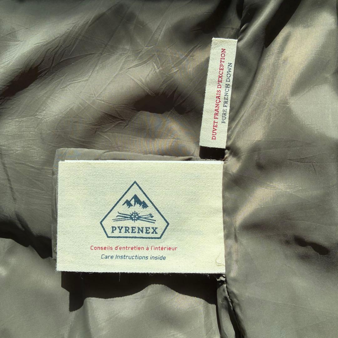 ピレネックス レディース ダウンジャケット カーキ 36
