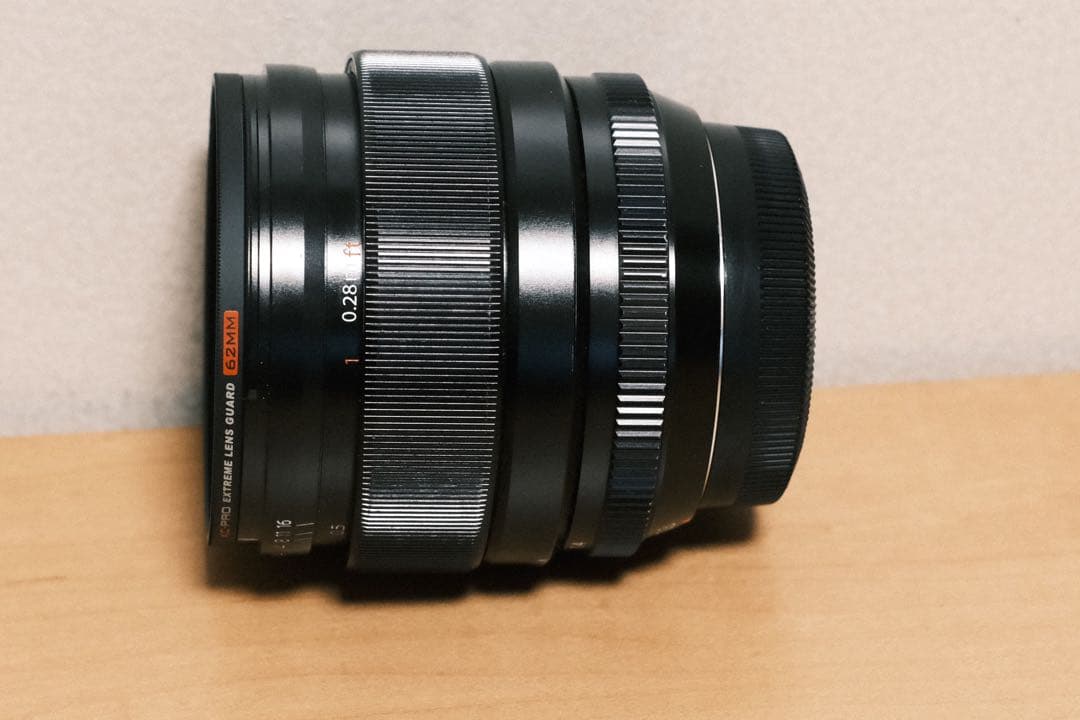 【動作品】FUJIFILM XF23mm F1.4 R 角形フード フィルター付