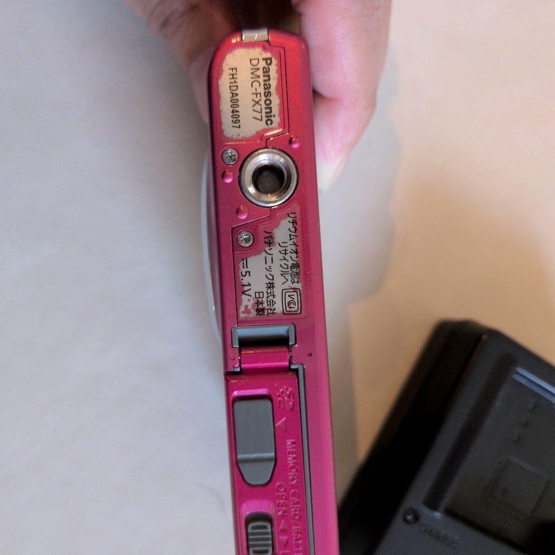 値下げ中！Panasonic LUMIX DMC-FX77 ピンク 人気コンデジ