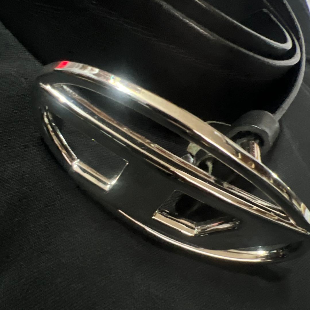 正規品 ディーゼル D ロゴ バックル ベルト 95