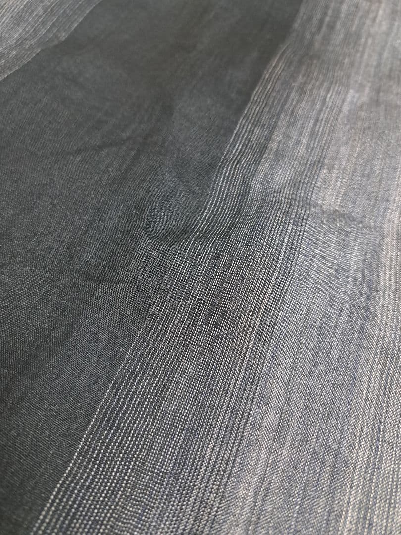 麻100% 浴衣 165/73 単衣 苧麻 からむし 上布 トールサイズ