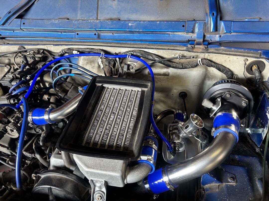 【超ド迫力美品】ジムニーJA11 BLITZサクションインテークシステム！ポン付