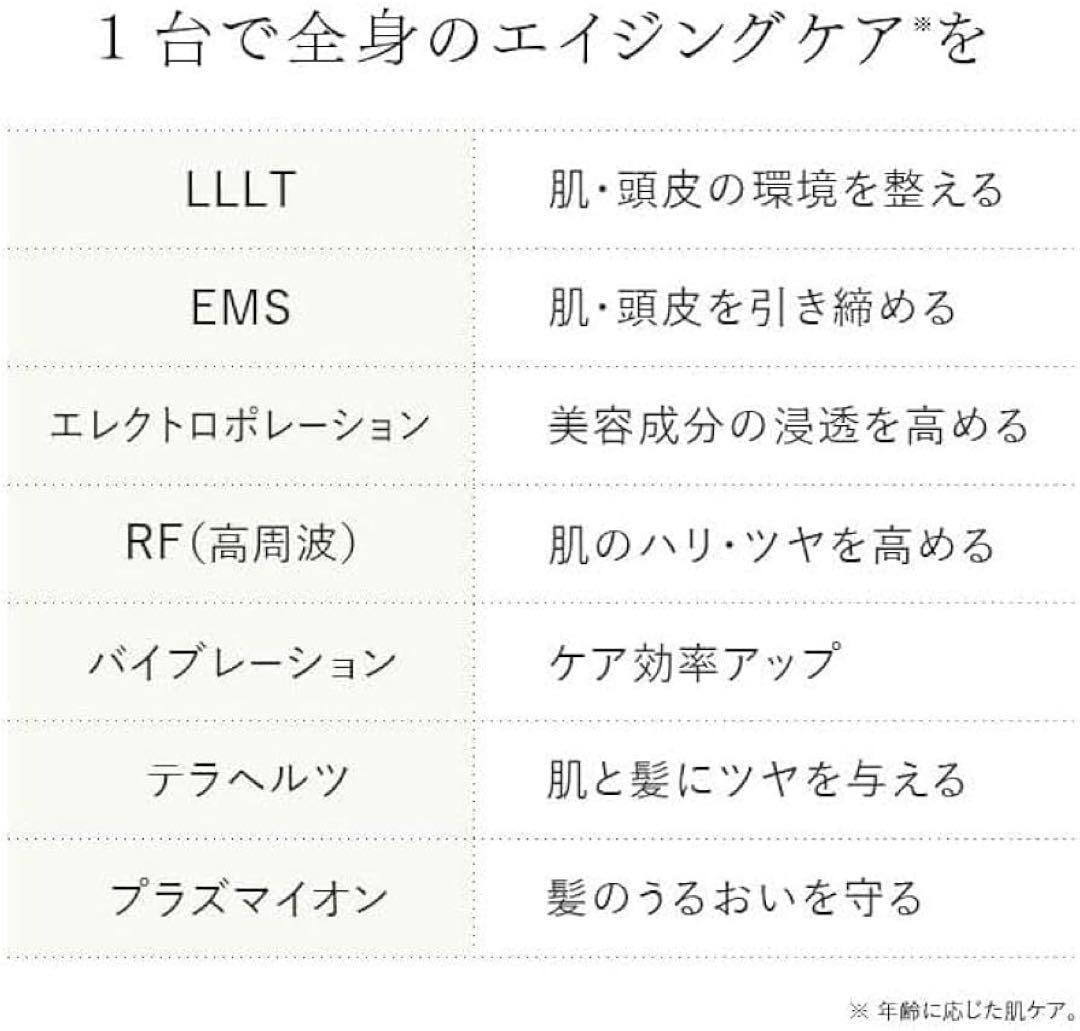 ステラボーテ レーザー&EMS リフトブラシ PRO LLLT 美顔器