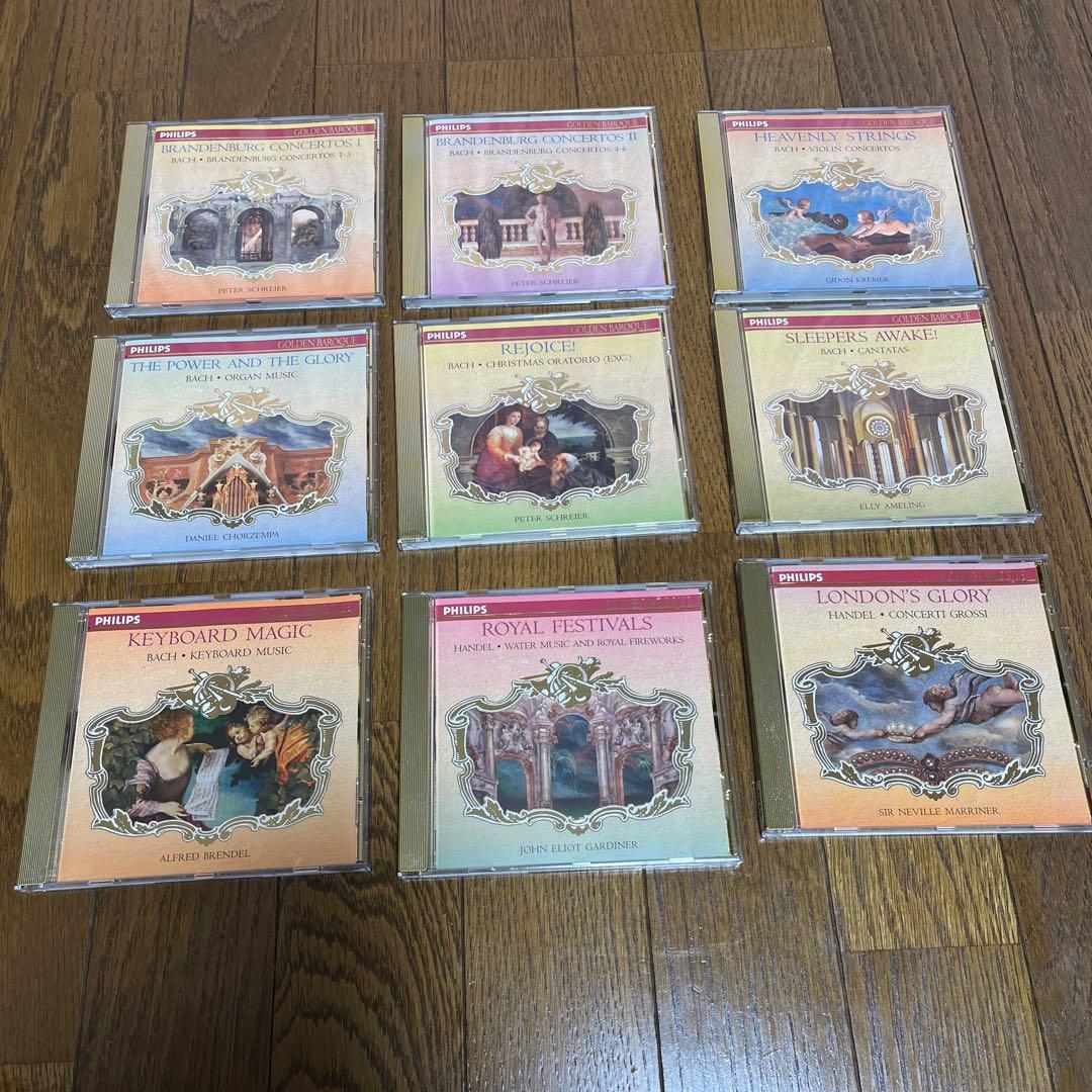 GOLDEN BAROQUE 25枚組 CDケース