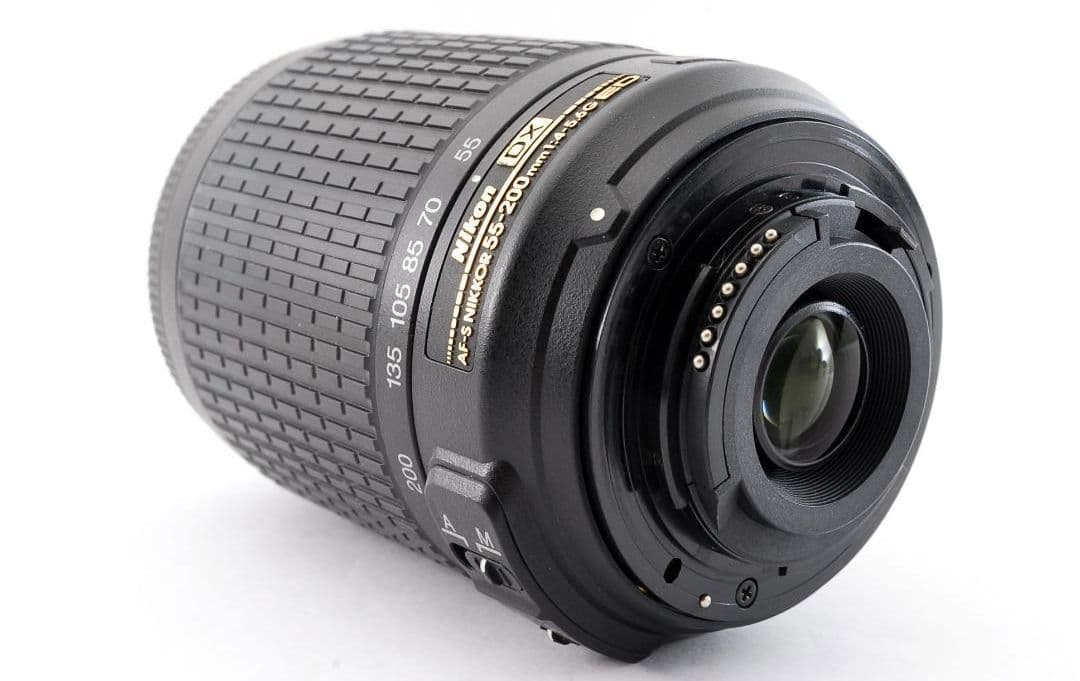 2月4日限定①OP付♪【望遠レンズ】Nikon AF-S 55-200mm VR