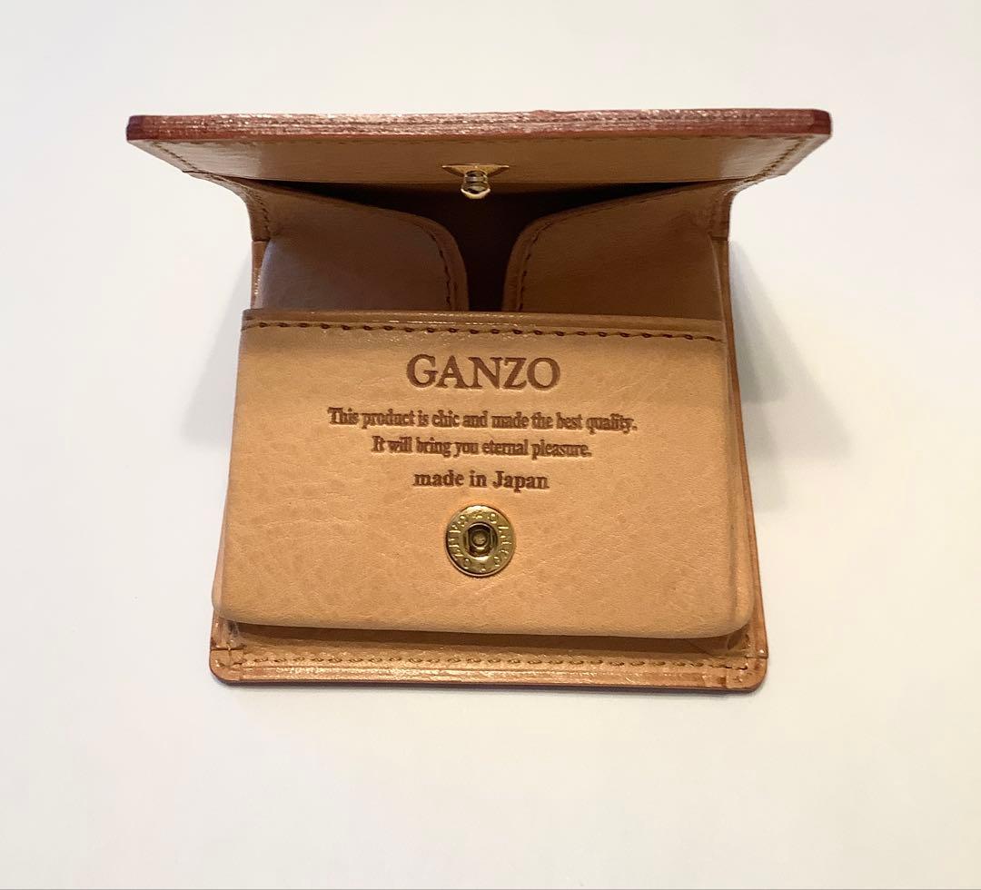 GANZO ガンゾ ミネルバナチュラルBOX 小銭入れ