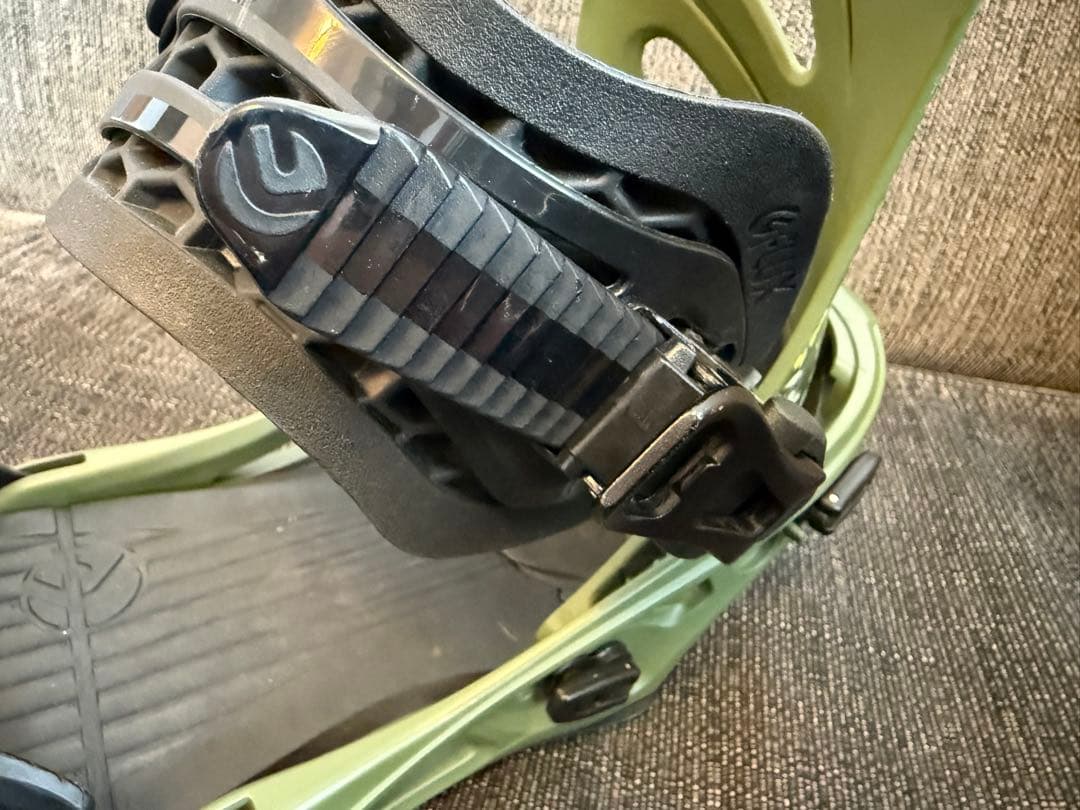 FLUX スノーボードビンディング GS オリーブグリーン