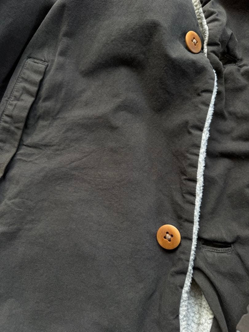 コグマ専用　45rpm リバーシブル ボア キャンバス ジャケット コート45R