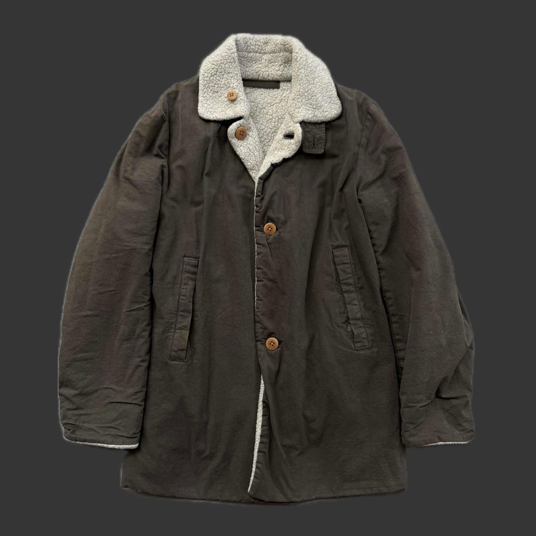 コグマ専用　45rpm リバーシブル ボア キャンバス ジャケット コート45R