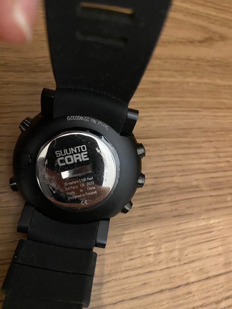SUUNTO アウトドア時計 ブラック