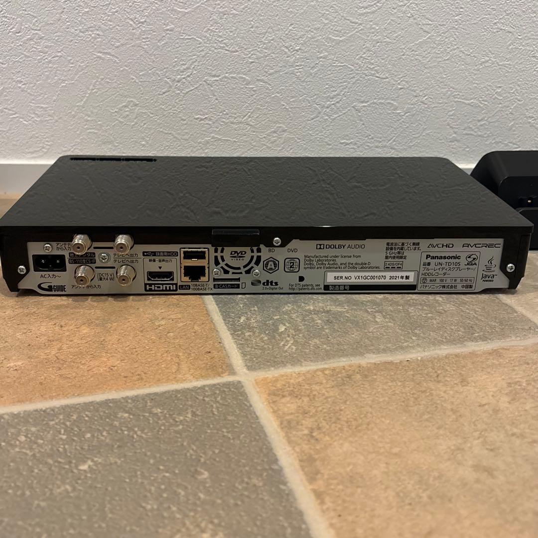 【美品】Panasonic プライベート ビエラ防水ブルーレイ ポータブルテレビ