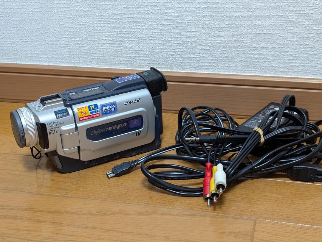 SONY DCR-TRV17 miniDV ビデオカメラ 動作品