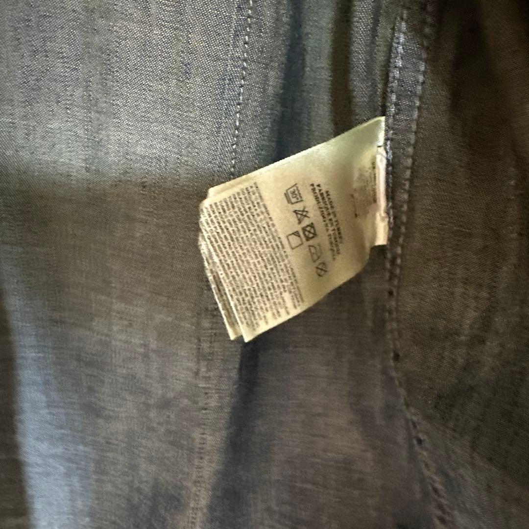 ディーゼル　ブラックゴールド グラデーション ウエスタン デニムシャツ L 長袖