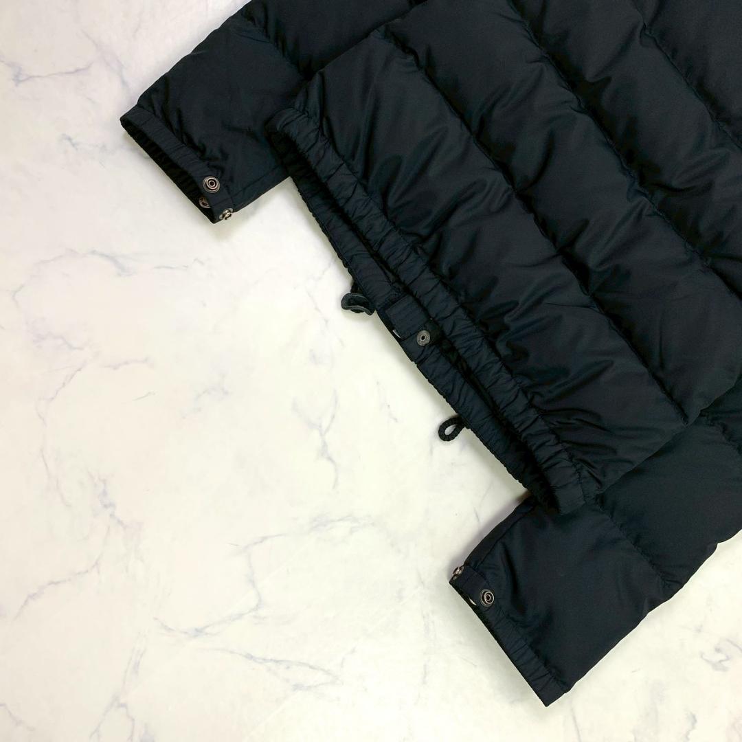 ポロラルフローレン ダウンジャケット 2way ポニー刺繍 黒 XS　E098